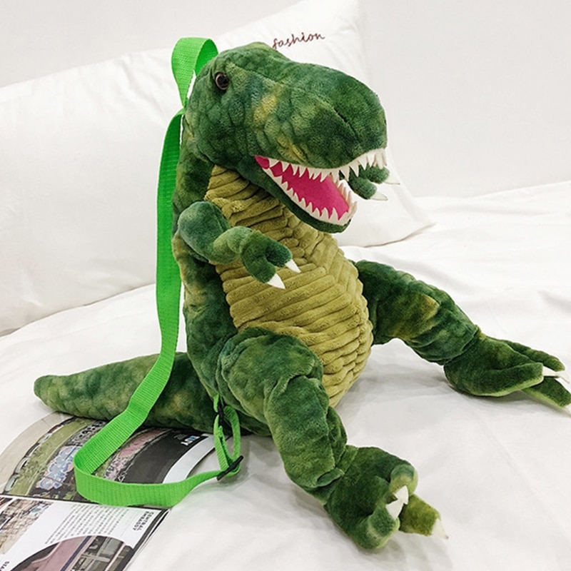 Creative 3D Dinosaur Children Backpacks Animal Car..